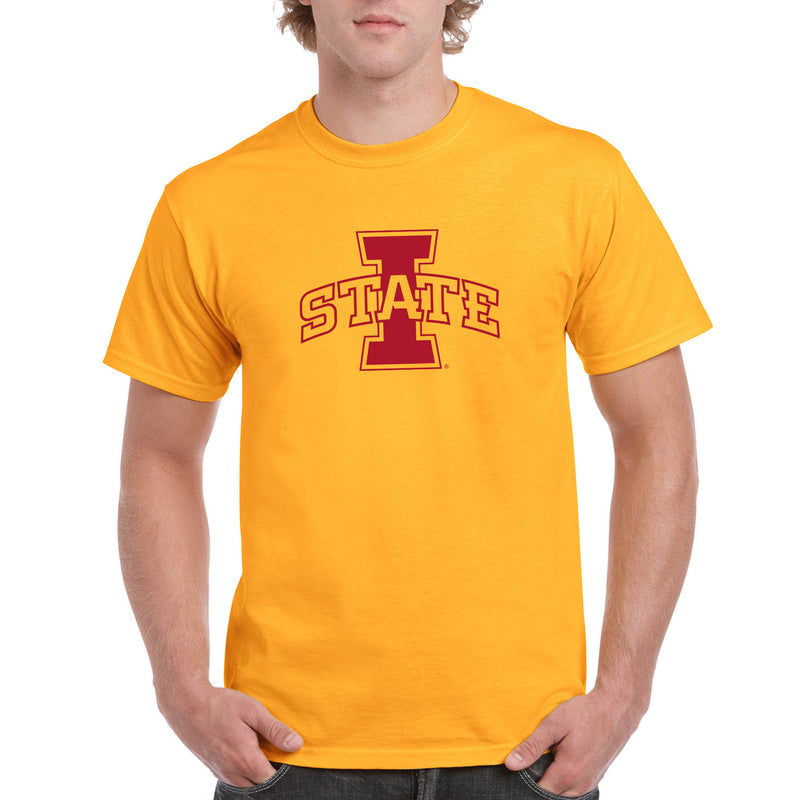 Iowa State University Cyclones Logo T Shirt - Gold