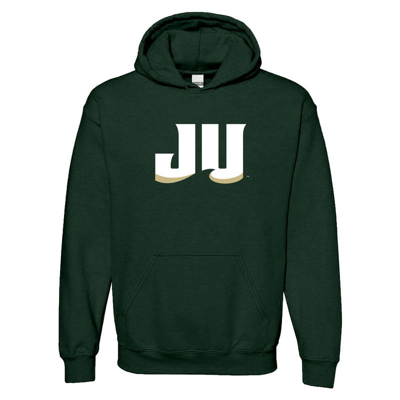 Jacksonville University Dolphins Primary Logo Cotton Hoodie - Forest