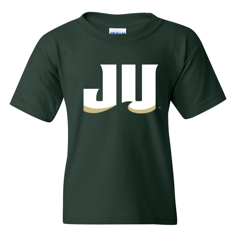 Jacksonville University Dolphins Primary Logo Cotton Youth T-Shirt - Forest