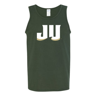 Jacksonville University Dolphins Primary Logo Cotton Tank Top - Forest