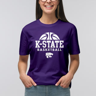 Kansas State Wildcats Basketball Hype T Shirt - Purple