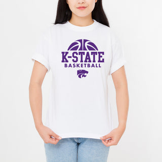 Kansas State Wildcats Basketball Hype T Shirt - White