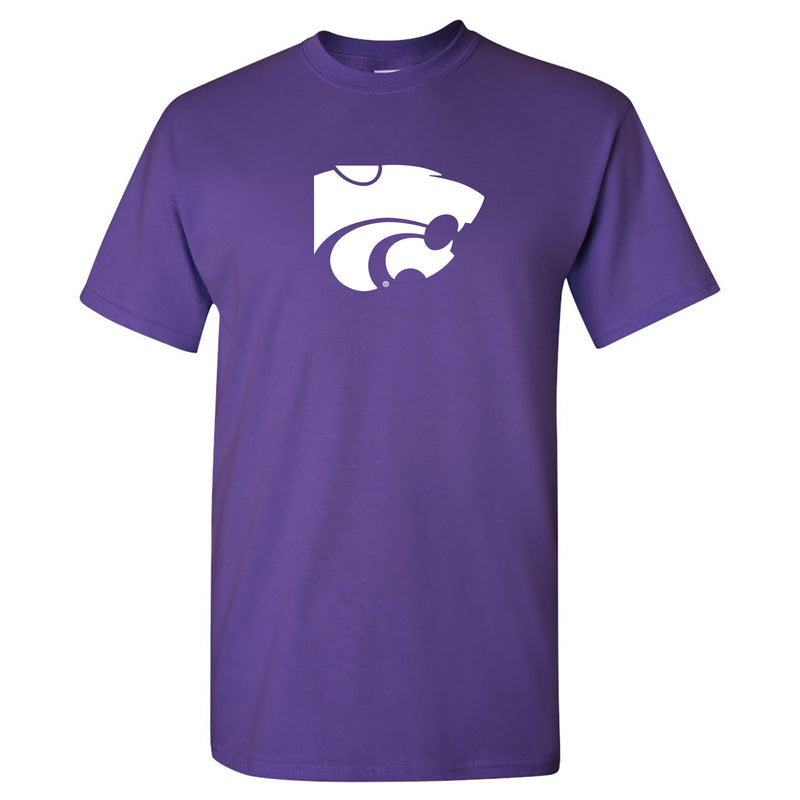 Kansas State University Wildcats Primary Logo Cotton T-Shirt - Purple