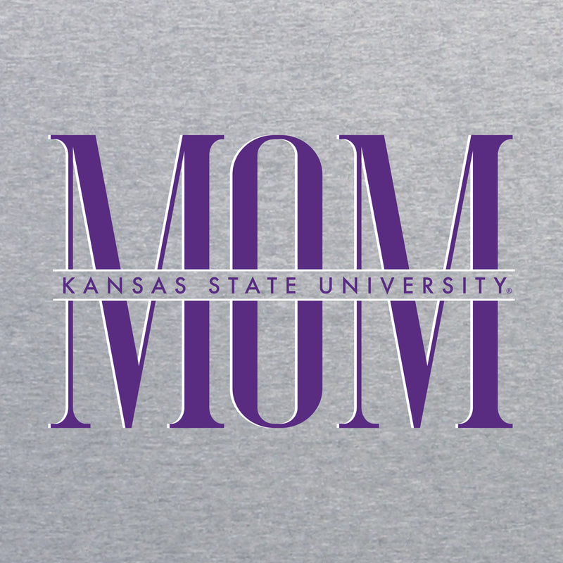 Kansas State Classic Mom Crewneck - Sport Grey
