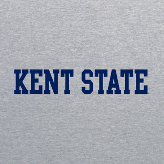 Kent State Golden Flashes Basic Block T Shirt - Sport Grey