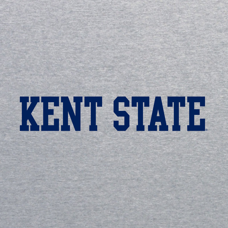 Kent State Golden Flashes Basic Block T Shirt - Sport Grey