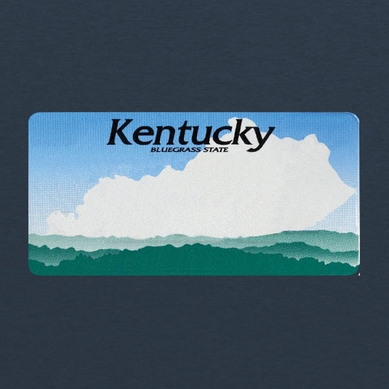 Kentucky Bluegrass Plate - Vintage Navy