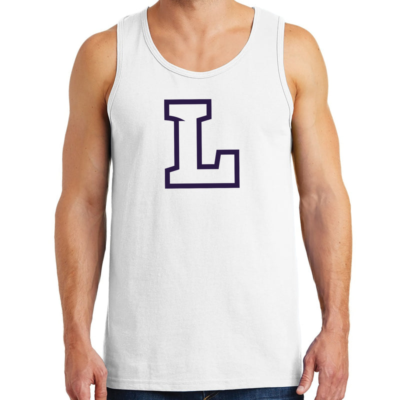 Lipscomb Bisons Primary Logo Tank Top - White