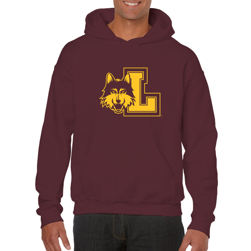 Loyola University Chicago Rambler Logo Hoodie - Maroon