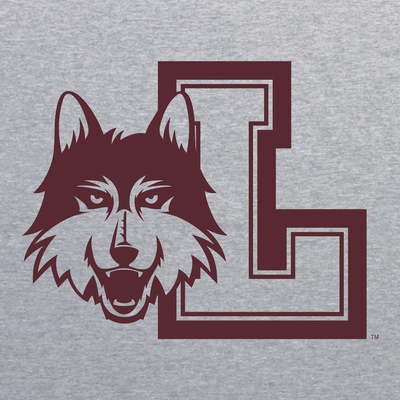 Loyola University Chicago Rambler Logo Hoodie - Sport Grey