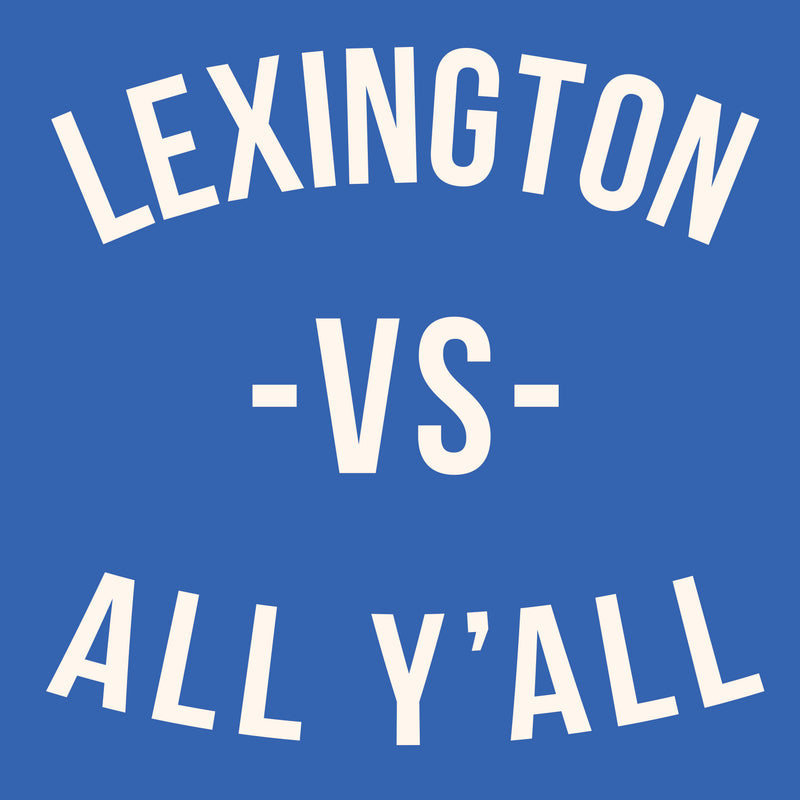 Lexington Vs All Y'all Racerback Tank - Royal
