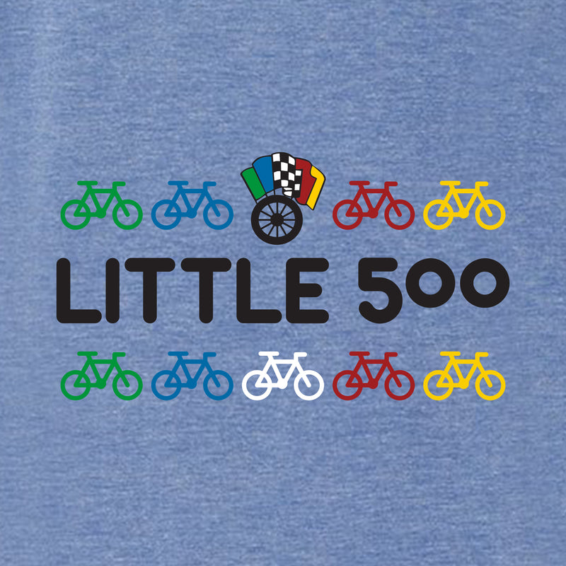 Little 500 Bikes Jersey Tank Top - Blue Triblend
