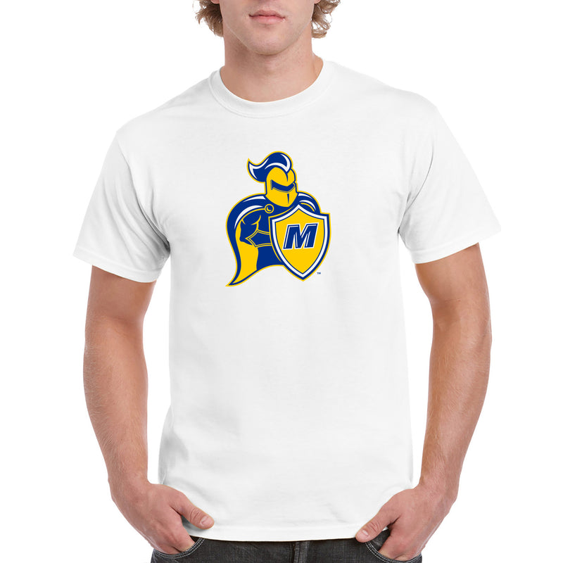 Madonna University Crusaders Primary Logo T-Shirt - White