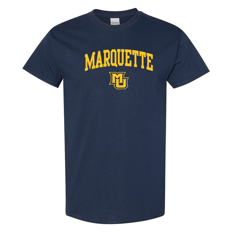 Marquette University Golden Eagles Arch Logo T-Shirt - Navy