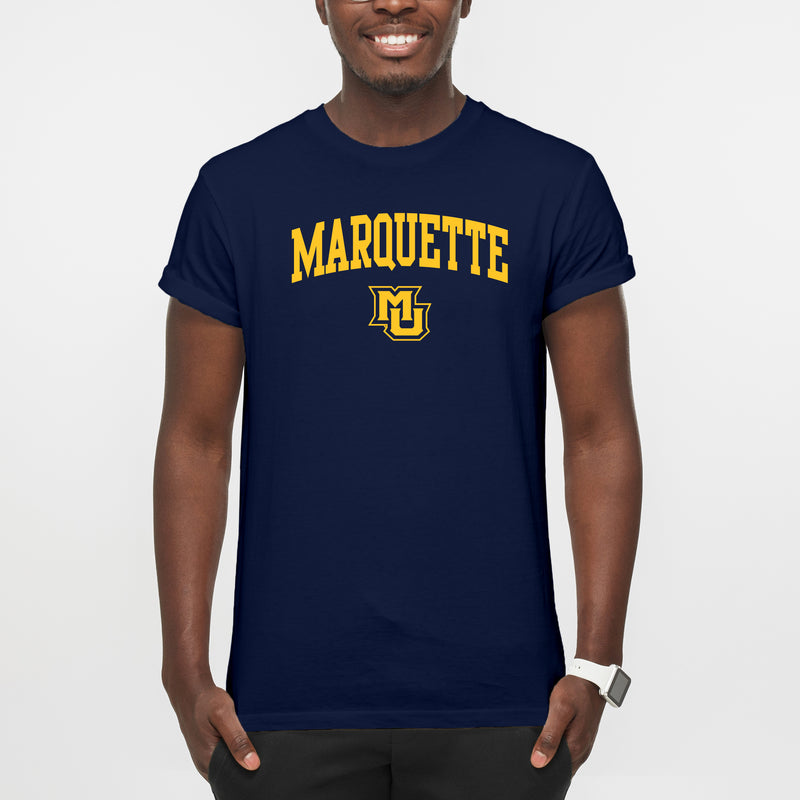 Marquette University Golden Eagles Arch Logo T-Shirt - Navy