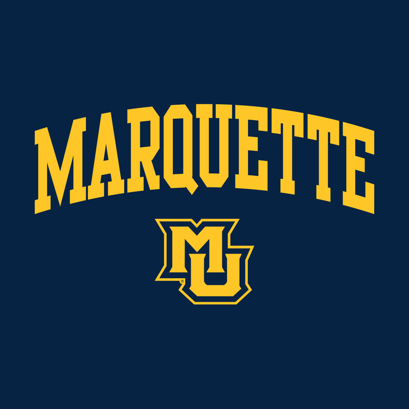 Marquette University Golden Eagles Arch Logo Crewneck - Navy