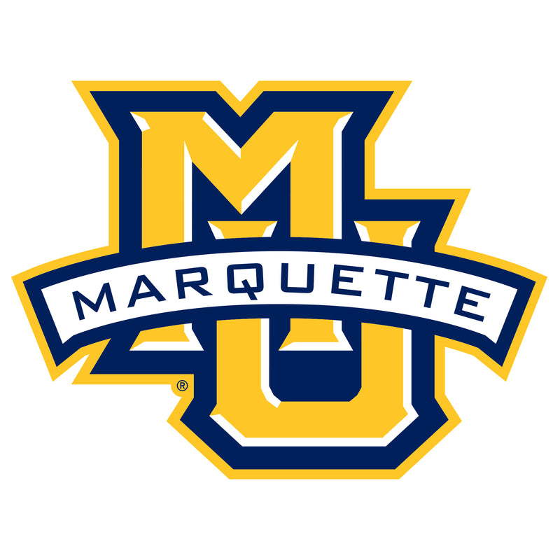 Marquette University Golden Eagles Primary Logo Hoodie - White