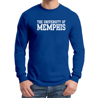 Memphis Tigers Basic Block Long Sleeve - Royal