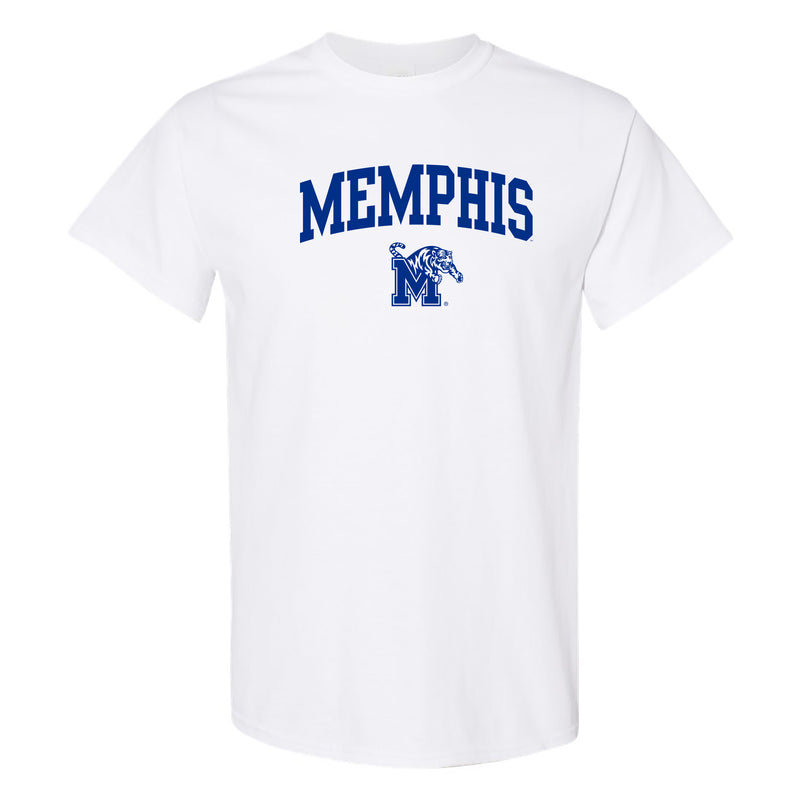 Memphis Tigers Arch Logo T-Shirt - White