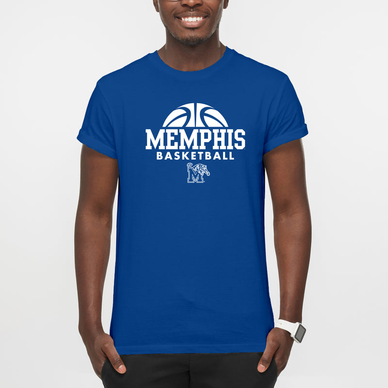 Memphis Tigers Basketball Hype T-Shirt - Royal