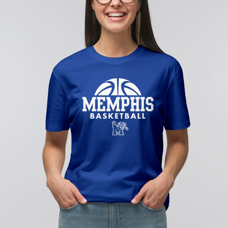 Memphis Tigers Basketball Hype T-Shirt - Royal
