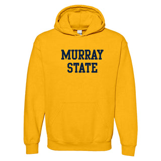 Murray State University Racers Basic Block Heavy Blend Hoodie - Gold