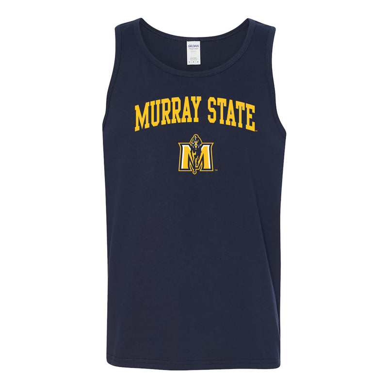 Murray State University Racers Arch Logo Tank Top - Navy