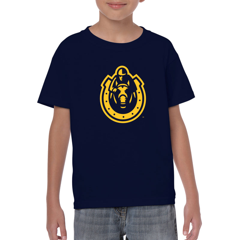 Murray State University Racers Primary Logo Youth Short Sleeve T Shirt - Navy