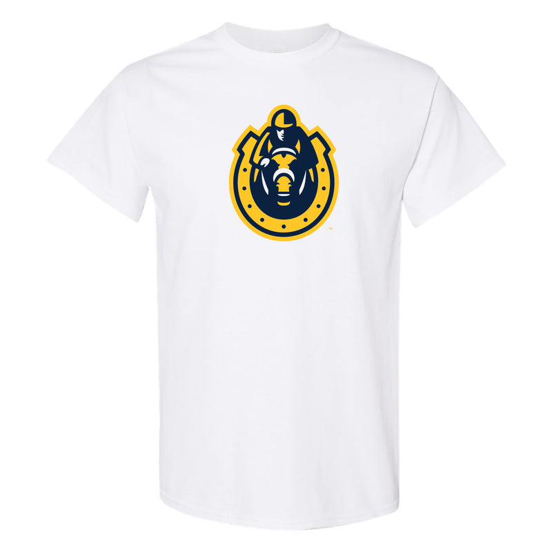 Murray State University Racers Primary Logo Short Sleeve T Shirt - White