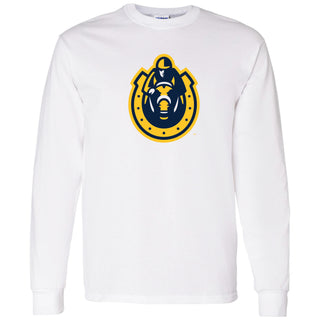 Murray State University Racers Primary Logo Long Sleeve T-Shirt - White