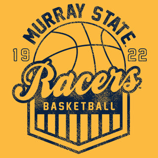 Murray State Racers Basketball Shield T-Shirt - Gold