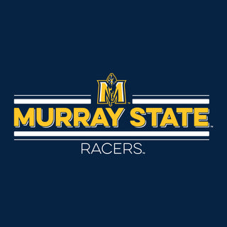 Murray State University Racers Double Bar Logo Hoodie - Navy