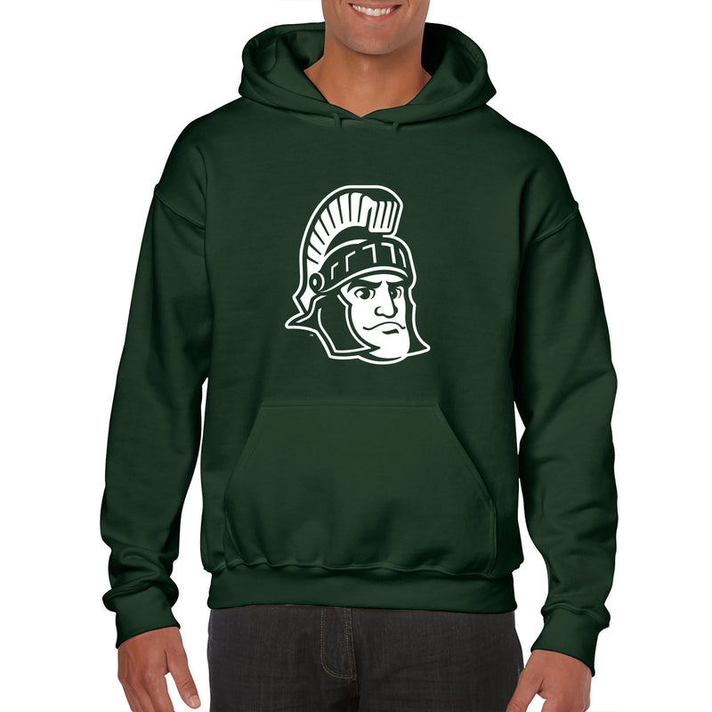 Michigan State University Spartans Sparty Mark Hoodie - Forest