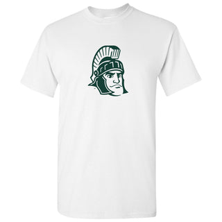 Michigan State University Spartans Sparty Mark Short Sleeve T Shirt - White