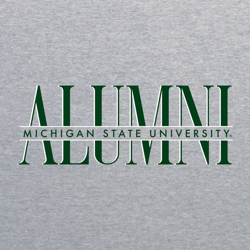 MSU Classic Alumni T-Shirt - Sport Grey