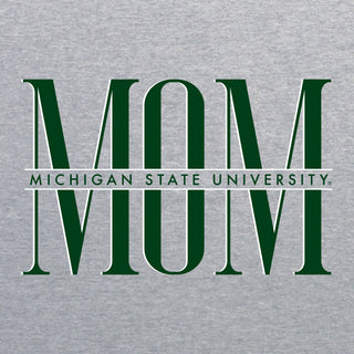 MSU Classic Mom Crewneck - Sport Grey