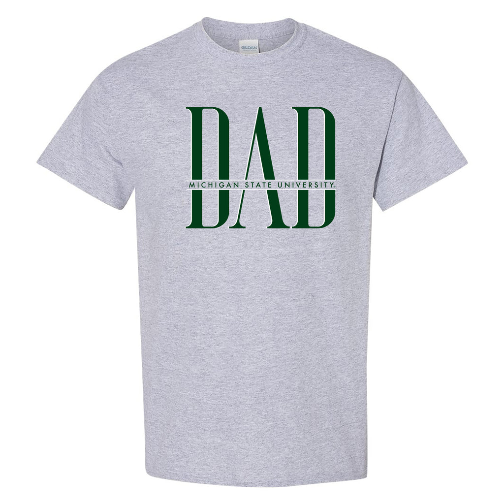 MSU Classic Dad T-Shirt - Sport Grey – Underground Printing