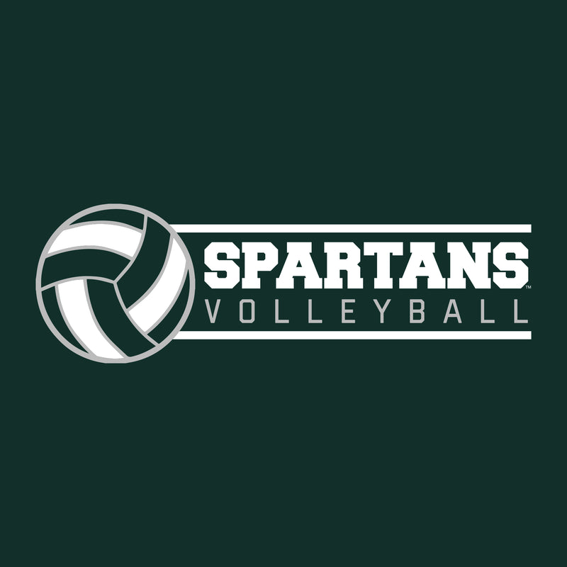 Michigan State Spartans Volleyball Spotlight T Shirt - Forest