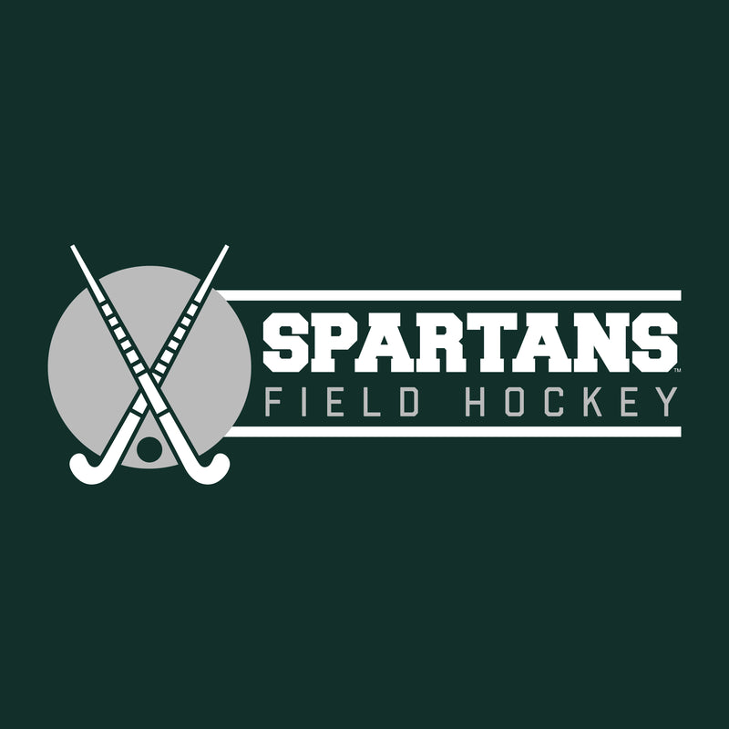Michigan State Spartans Field Hockey Spotlight T Shirt - Forest