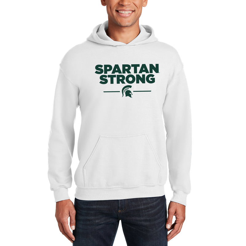 Spartan Strong Hoodie - White
