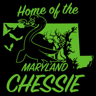 Maryland Chessie Cryptid T-Shirt - Black