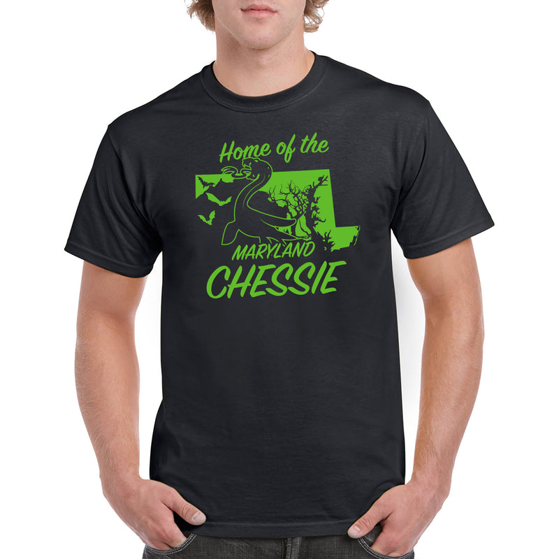 Maryland Chessie Cryptid T-Shirt - Black