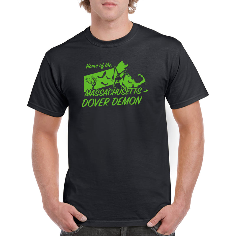 Massachusetts Dover Demon Cryptid T-Shirt - Black