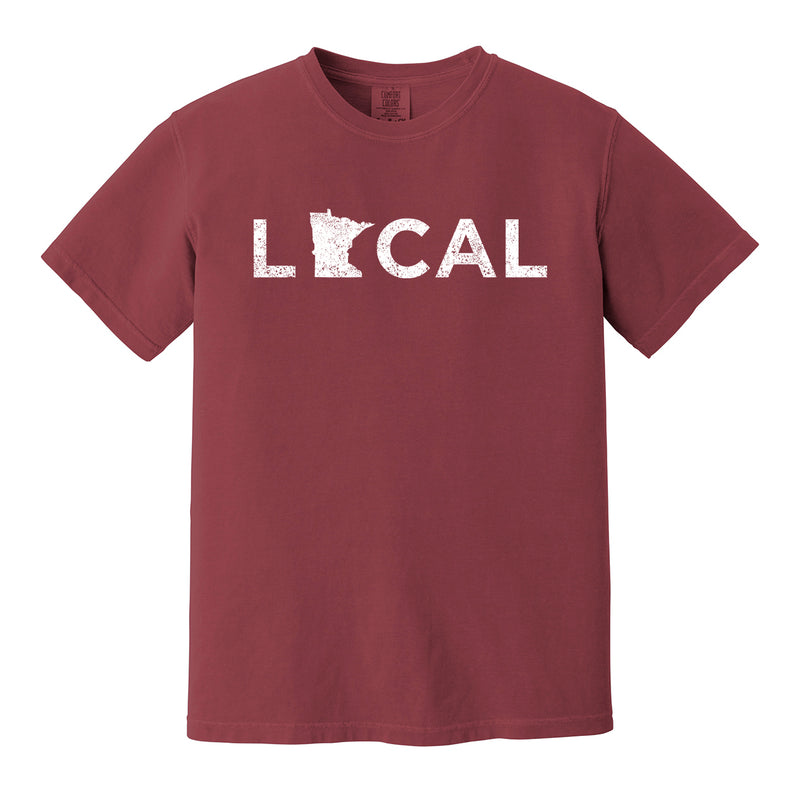 Minnesota Local Comfort Colors T-Shirt - Brick