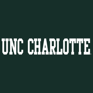 UNC Charlotte Forty-Niners Basic Block T Shirt - Forest