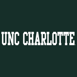 UNC Charlotte Forty-Niners Basic Block Hoodie - Forest