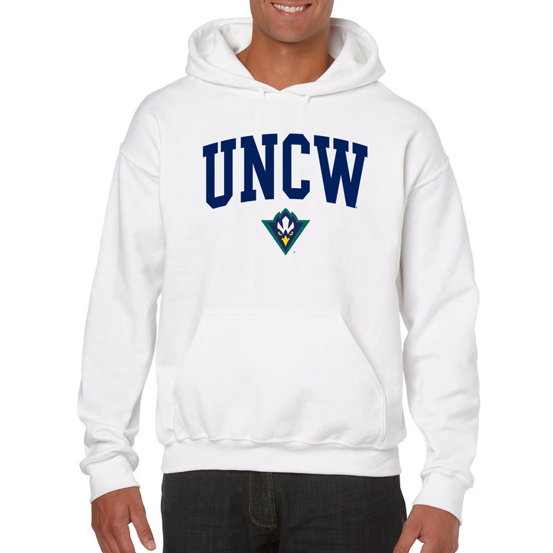 UNC Wilmington Seahawks Arch Logo Hoodie - White