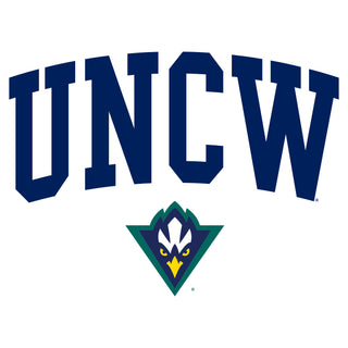 UNC Wilmington Seahawks Arch Logo Women's T Shirt - White