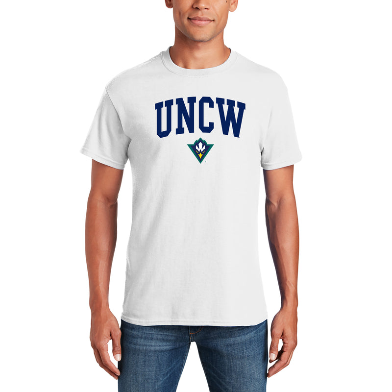 UNC Wilmington Seahawks Arch Logo T Shirt - White