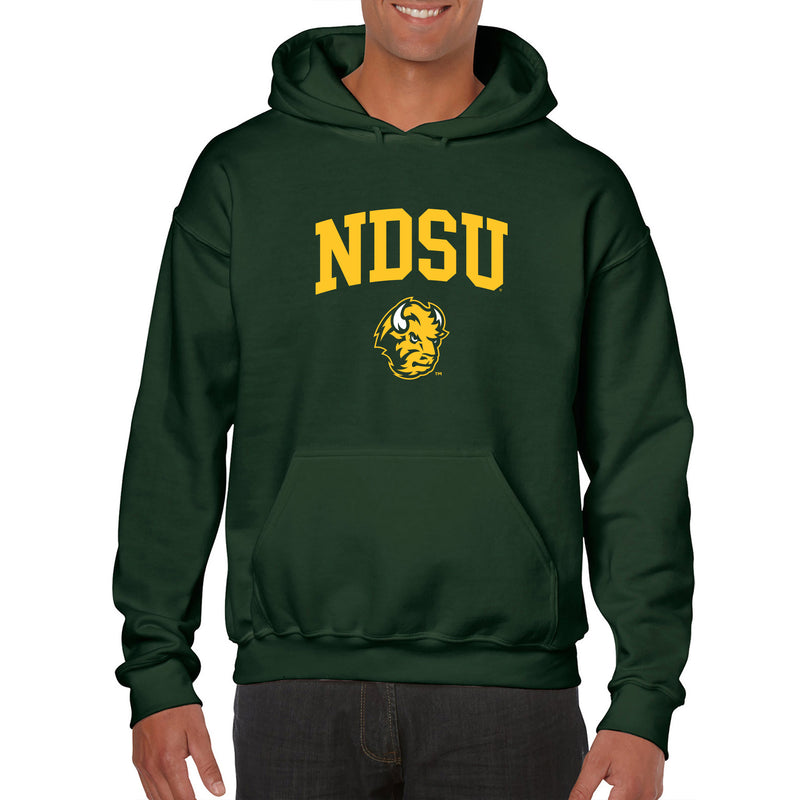 North Dakota State University Bison Arch Logo Hoodie - Forest
